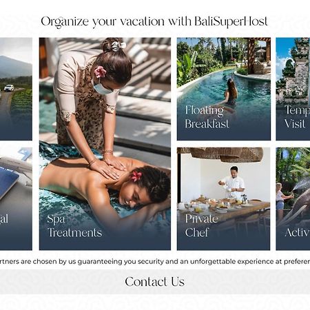 Villa Oiseau Paradis By Balisuperhost Убуд Экстерьер фото